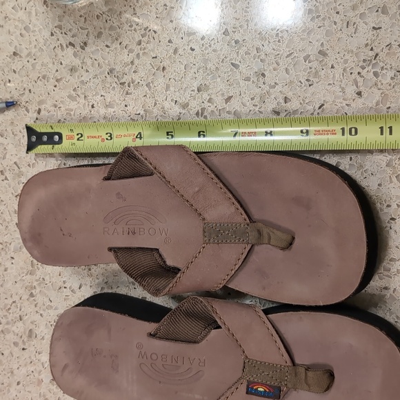 Rainbow Riviera Platform Flip Flops Size 8 - Picture 4 of 4
